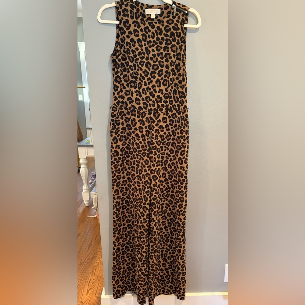 🍀Michael Kors Animal Print Jumpsuit